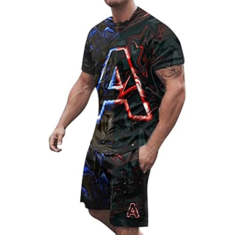 Men's Casual Tracksuit Summer Set Cover
