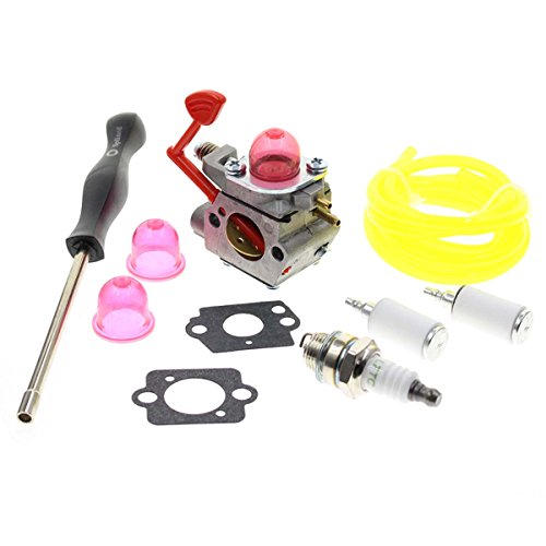Carbhub Wt-875 Carburetor For Craftsman Poulan Pro Blower Bvm200C Bvm200Vs P200C Gbv325 P325 With Fuel Line Filter Gasket Spark Plug Replace 545081855 Wt-875 Wt-875A #TOP1