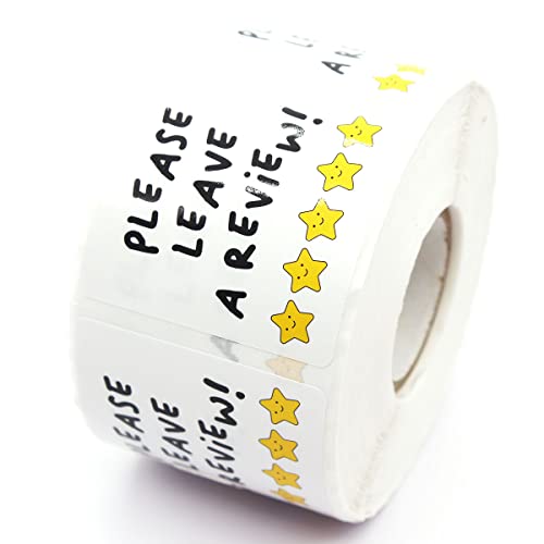 Please Leave A Review Stickers,Thank You Stickers,Handmade Stickers,Small Shop Stickers,Envelopes ...