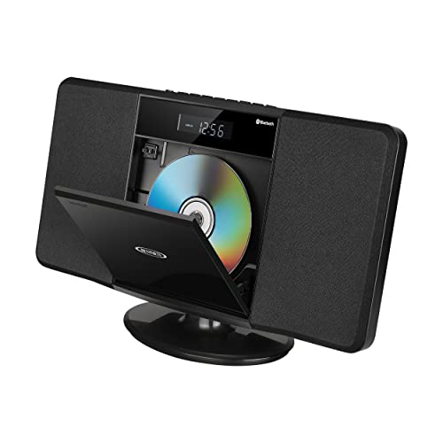 image for JENSEN JBS-300 Wall Mountable Bluetooth Music System with MP3 CD Playe