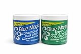 Blue Magic Conditioner Combo – Hair & Scalp Bergamot 12 oz + Hair Dress 12 oz