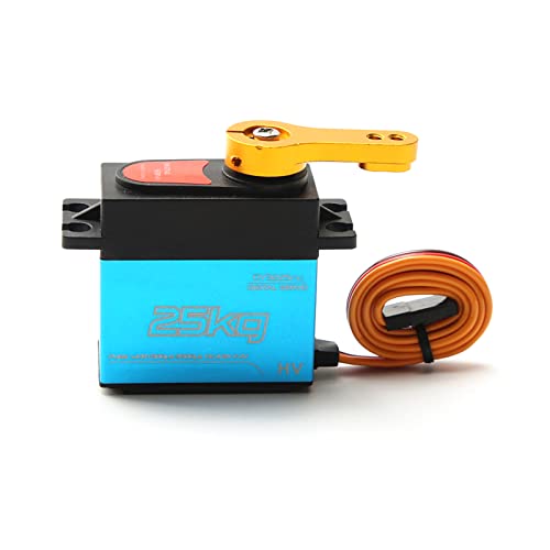 Servo numérique 25kg couple élevé avec bras 25T pour véhicule télécommandé 1/8