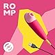 Romp Shine X Clitoral Sucker - Klitoris-Stimulator mit 10 Intensitätsstufen - Klitoris-Saugspielzeug - Sexspielzeug für Erwachsene - Wiederaufladbarer & wasserdichter - Pink