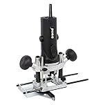 Trend T4 1/4 Inch Variable Speed Workshop Router, 110V Site Transformer Version, 760W, for Construction & Site Use, Includes Carry Case, T4ELK