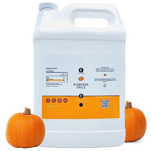 Dolce Flav Pumpkin Spice Extract for Baking, Bulk Restaurant Size, 1 Gallon