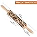 Embossed Wooden Rolling Pin for Baking,Evermarket Deep Engraved Embossing Rolling Pin with Christmas Snowflake Flower Design for Baking Embossed Cookies,Cute Kitchen Decor DIY Tool for Adults