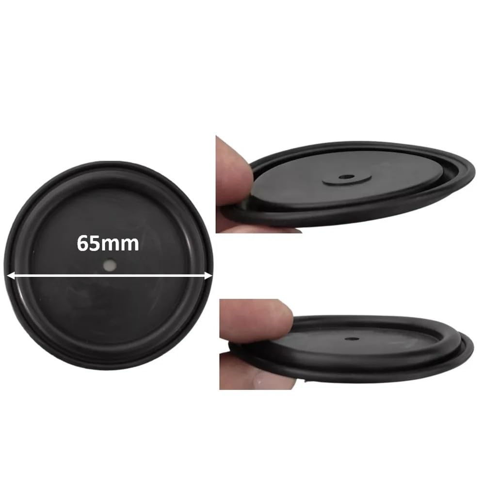 10 PCS OD 65mm Gas Wasser Heizung Druck Membran Zubehör Wasser Gas Verknüpfung Ventil Wasser Film Trommelfell