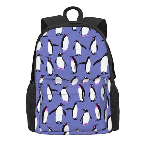 Sac à dos universitaire violet 15 compartiments pour PC - 2