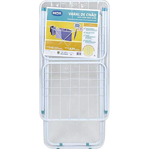 Mor - Varal De Chão Com Abas Slim