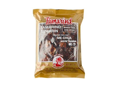 COCK Tamarinde ohne Kerne – Entkernte Tamarindenpaste zum Kochen & Verfeinern – Authentisch Thailändisch – OG ASIA – 454g Packung