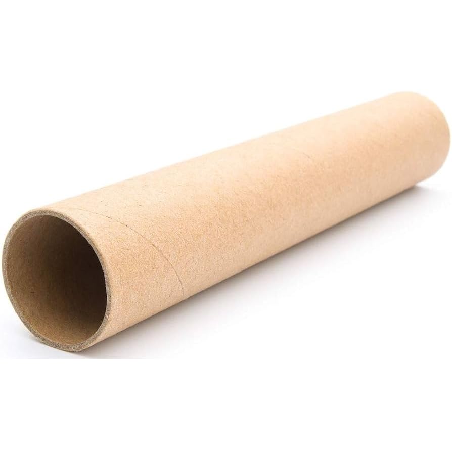 Austin Commerce CARDBOARD TUBES 10CM TO 2.4M LENGTH CUT TO SIZE ARTS CRAFTS MAILING LONGEST (Cardboard, 110cm)