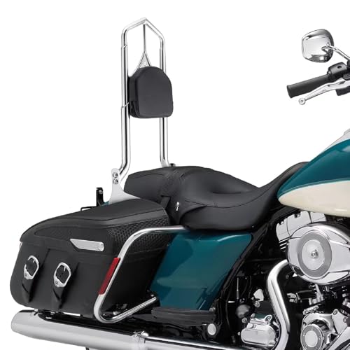 Dossier passager moto 31" sissy bar custom Harley Touring Street Glide