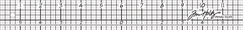 Design Ruler By Tim Holtz Idea-Ology, 12 Inch, Plastic And Metal, Clear, Th92481