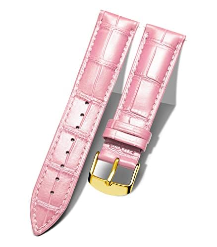 Image of BINLUN Leather Watch Band Genuine Calfskin Replacement Watch Strap Quick Release Crocodile Pattern 10 Colors 13 Sizes for Men Women(10mm,12mm,14mm,16mm,17mm,18mm,19mm,20mm,21mm,22mm,23mm,24mm)