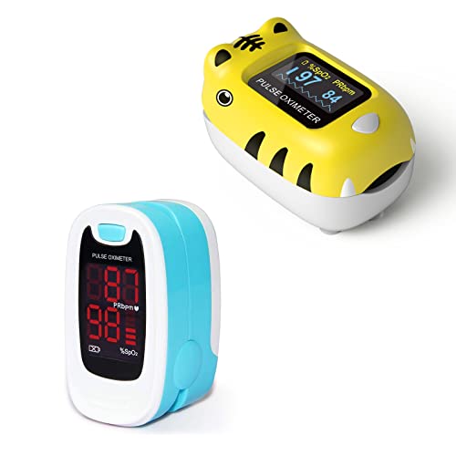 Contec Fingertip Pulse Oximeter Blood Oxygen Saturation Monitor Blood Oxygen Saturation Monitor Sets #TOP12