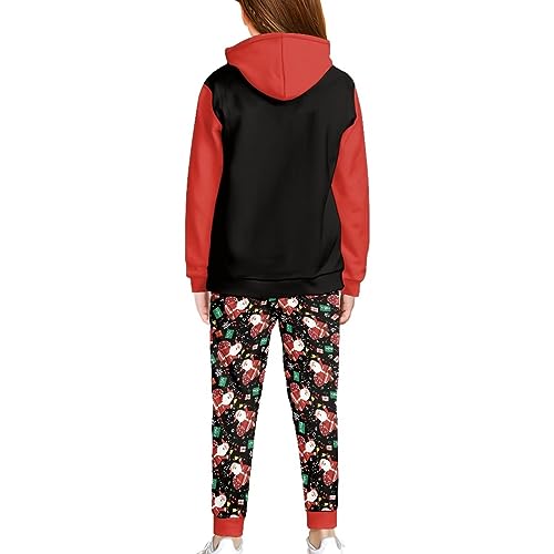 Renewold 2 Pieces Set Kids Hoodie Sweatshirt and Sweatpants Long Sleeve Boys Girls Tracksuits Activewear2