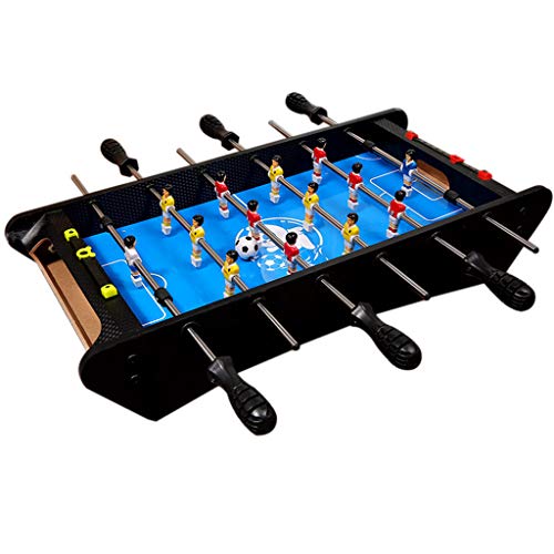 Foosball Table, Indoor Soccer Wood Game Table with 2 Balls, for Adults, Home, Game Room (C)