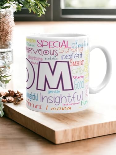 Image of Better Gift Flowers Mom Printed Coffee Mug, Round Shaped Multicolor Themed Coffee Mugs, Mug for Gifting, Gifting Items for Family, Friends & Closed Ones