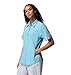 Columbia Womens PFG Tamiami II Short Sleeve Fishing Shirt, Vintage Blue, X-Small