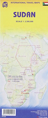 Sudan 1:2,500,000 Travel Map #TOP1
