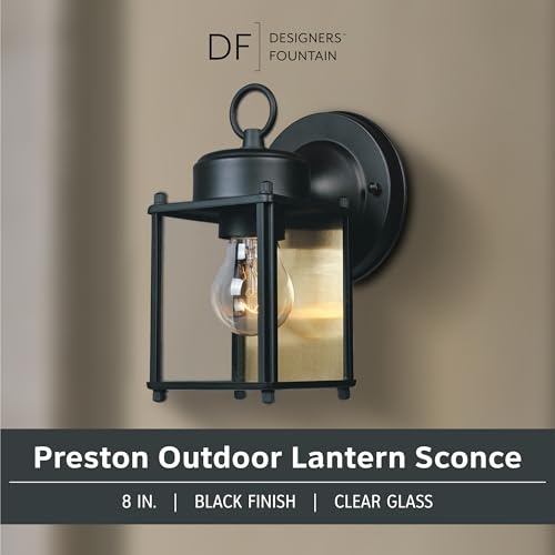 image for DESIGNERS FOUNTAIN Ivy Trail Outdoor Light Fixture Pack of 2, 8.25 Inc