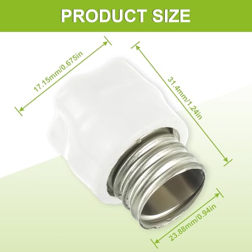 SIGANDG 213400091 Schraubkappe für Sicherungseinsatz D02 E18, 20-63A (5 Stück)