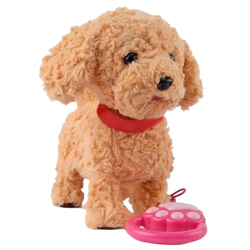 【Imitazione vocale e 8 canzoni integrate】: questo giocattolo per cani da passeggio offre un'esperienza più realistica. La modalità di imitazione 