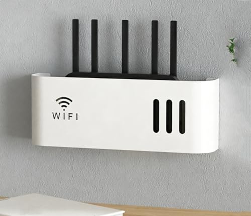 Pared Wi Fi Router Caja de Almacenamiento