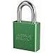 Padlock, 1205 Green Keyed Different