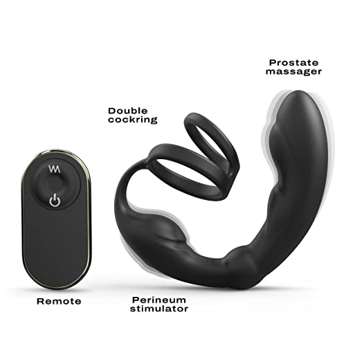 Stimulateur prostatique P-Ring double cockring contre les pannes d'érection - 3