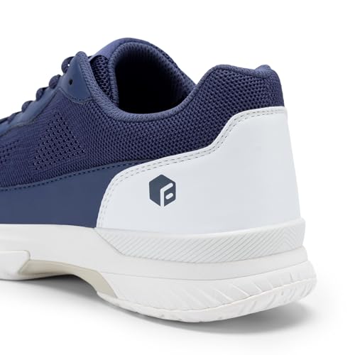 Image of FitVille Wide Pickleball Shoes for Men Tennis Shoes Sneakers for All Court Racquetball Athletic Shoes for Racquet Sport | Arch Support & Wide Toe Box