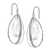 Silpada 'Happy Hour' Drop Earrings with Crystals & Marcasite in Sterling Silver