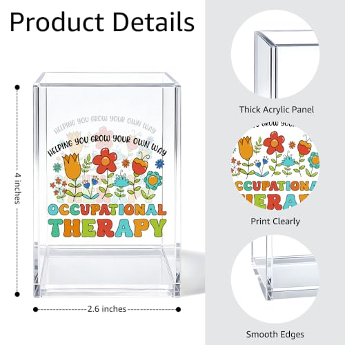 Image of Occupational Therapy Pen Holder Makeup Organizer Desk Accessory