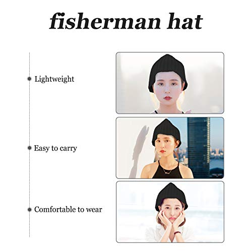 ABOOFAN Chapéu de malha requintado de 1 unidade elegante boné de pescador boné de pescador para usar