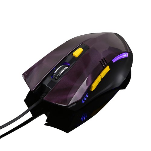 Bestpriceam 1x 2400 DPI 6 Button LED Optical Wired Gaming Mouse Mice for Pc Laptop