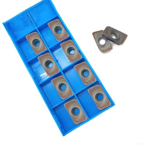 Lot de 10 inserts en carbure APMT1604 -H-2, fraises de visage, outils de tournage pour la finition et l'ébauche
