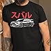 Subie Japan Style T-Shirt (Medium) Black