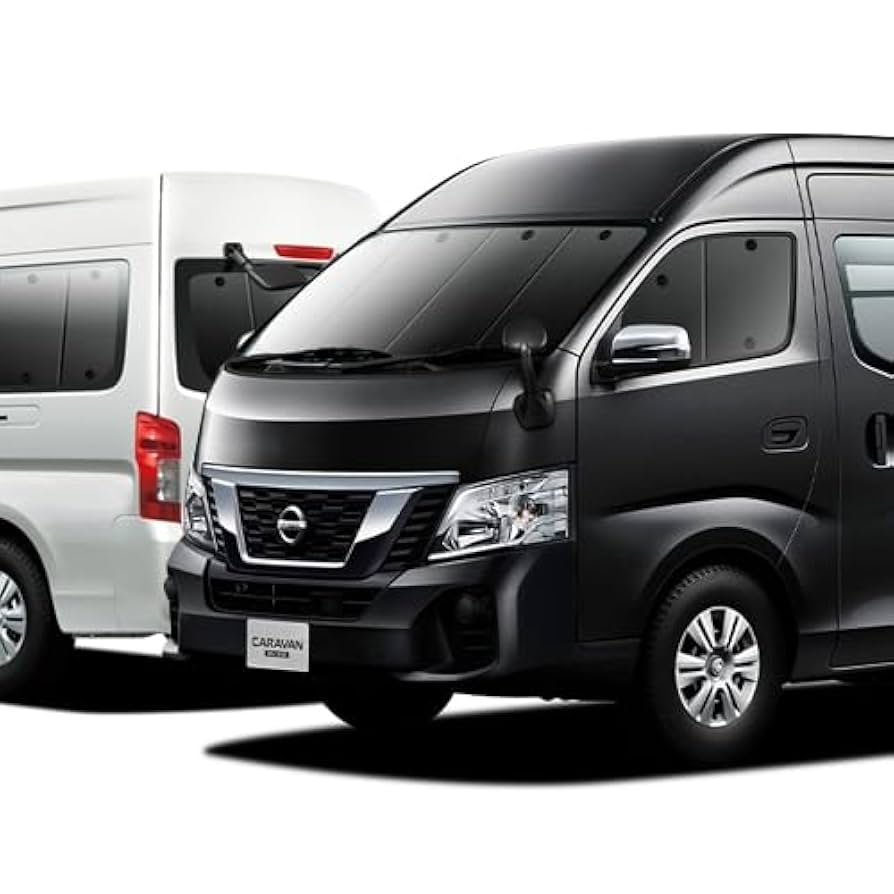 【フロント・リアセット】趣味職人　キャラバン ＮＶ３５０　サンシェード キャラバンNV350の車中泊ならカーテンいらずプライバシー