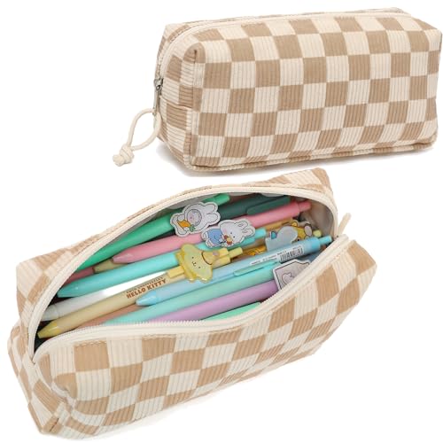 Image of LEDAOU Cute Pencil Case for Kids Girls Boys Pencil Pouch Kawaii Pen Pencil Box Bag Holder for School Students
