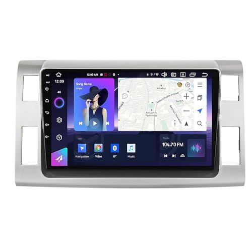 Autoradio Android écran 10 pouces pour remplacer le système d'origine Toyota Previa
