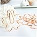 Uonlytech Rose Gold Bookmark Clips 20pcs Decorative Shape Paper Clips Memo Clamps for Office Supplies Cute and Stylish Design for Notebooks and Scrapbooking