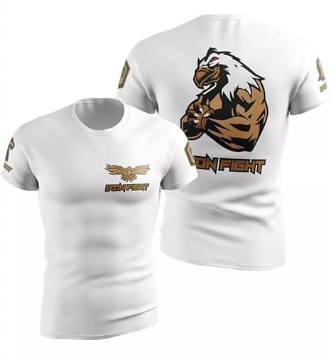 CAMISETA DRYFIT IRON FIGHT (BR, Alfa, P, Regular, Preto)