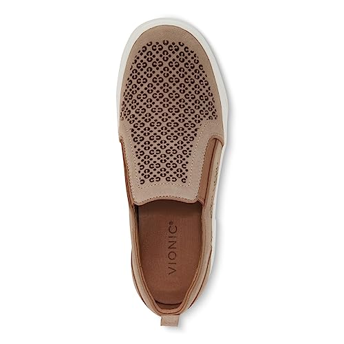 Image of Vionic Women's Sneaker Kimmie Perf- Comfortable Slip Ons that Includes a Built-in Arch Support Insole that Helps Correct Pronation and Alleviate Heel Pain Caused by Plantar Fasciitis