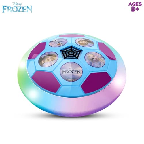 Image of SKOODLE Frozen Air Soccer Ball Non Rechargeable Battery Powered Hover Football, Indoor Electric Smart Air Football for Boys and Girls. Fun Game for Kids - For Birthday Gift