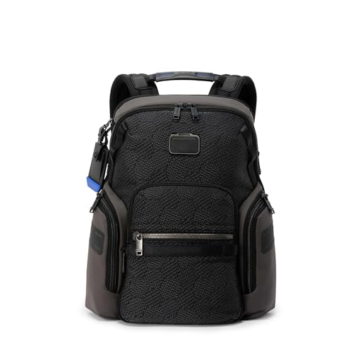 Image of TUMI - Alpha Bravo Navigation Backpack - Everyday Travel and Commute Bag - Fits Up to 15 inch Laptop - 16.0 inch X 14.0 inch X 7.3 inch - Black Geometric