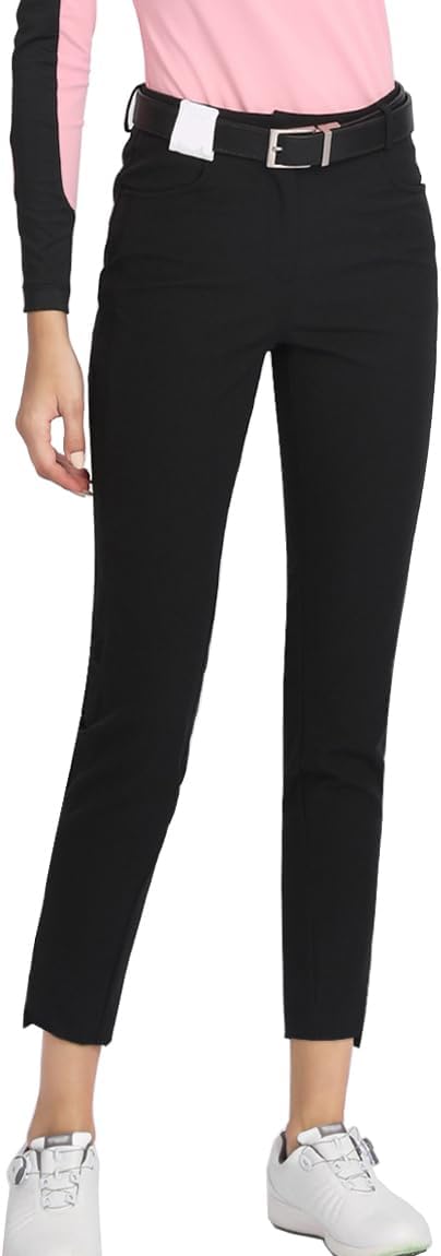 DUWEIKE Dames Golf Lounge Broek Lichtgewicht Slim Fit Stretch Snel