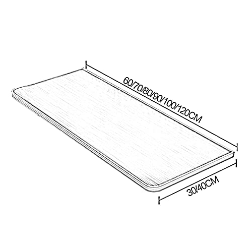 Table pliante murale compacte et facile à installer, gain de place idéal pour buanderie 90x30