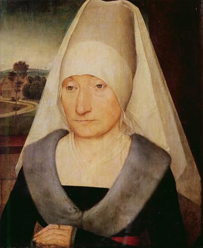 Toile Hans Memling décoration chambre adulte pour habiller un grand mur vide 60x90