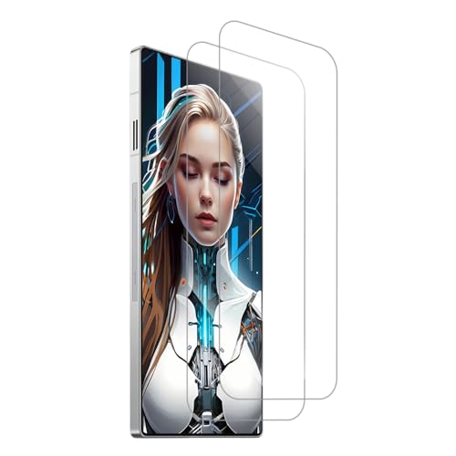 OAGELIM 2�Z�b�g �����K���X �X�N���[���v���e�N�^�[ Nubia Red Magic 11 Pro (6.8 �C���`) �Ƃ̌݊������� �ی�t�B���� �X�N���b�`�h�~ HD �N���A �C�A�Ȃ� & �ȒP���t��