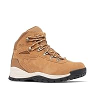 Columbia Womens Newton Ridge Plus Waterproof Amped, Elk/Dark Stone, 9.5